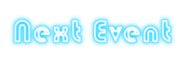 next event neon image text