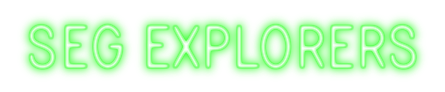 neon seg explorers text
